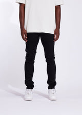 CRYSP Denim Atlantic Distressed Jeans - Jet Black-23