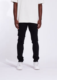 CRYSP Denim Atlantic Distressed Jeans - Jet Black-23