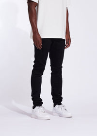 CRYSP Denim Atlantic Distressed Jeans - Jet Black-23