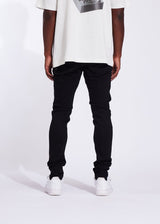 CRYSP Denim Atlantic Distressed Jeans - Jet Black-23