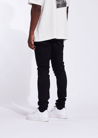 CRYSP Denim Atlantic Distressed Jeans - Jet Black-23