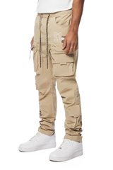 Smoke Rise Utility Nylon Cargo Pants Khaki