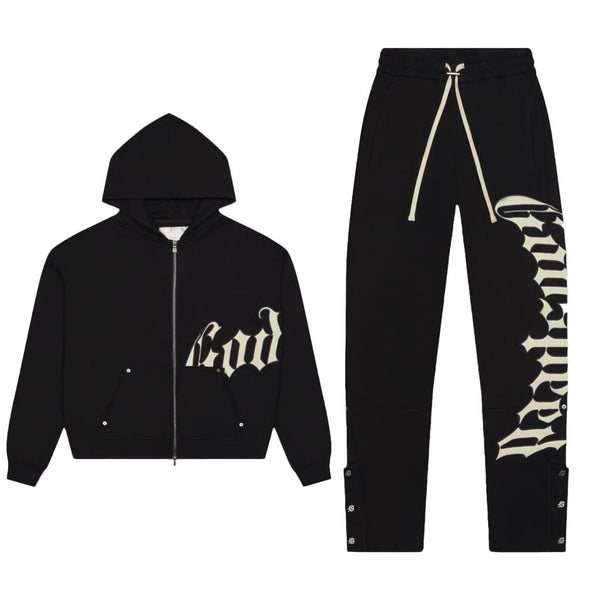 Godspeed Og logo v2 jogging set Black