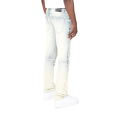 Smoke Rise Men's Slim Pearl Studded Jeans – Ombre Blue