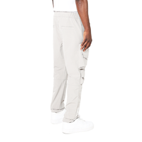 Smoke Rise Utility Nylon Cargo Pants Light Grey