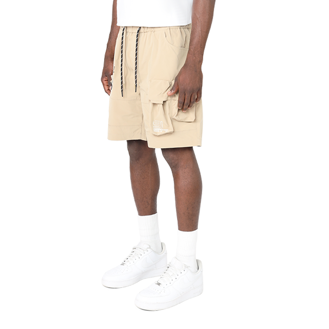 Smoke Rise Men's Utility Cargo Shorts - Khaki