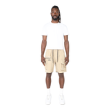 Smoke Rise Men's Utility Cargo Shorts - Khaki