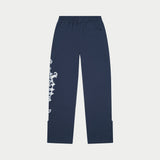 Godspeed OG Logo Jogging Set V2 Navy/Silver Satin