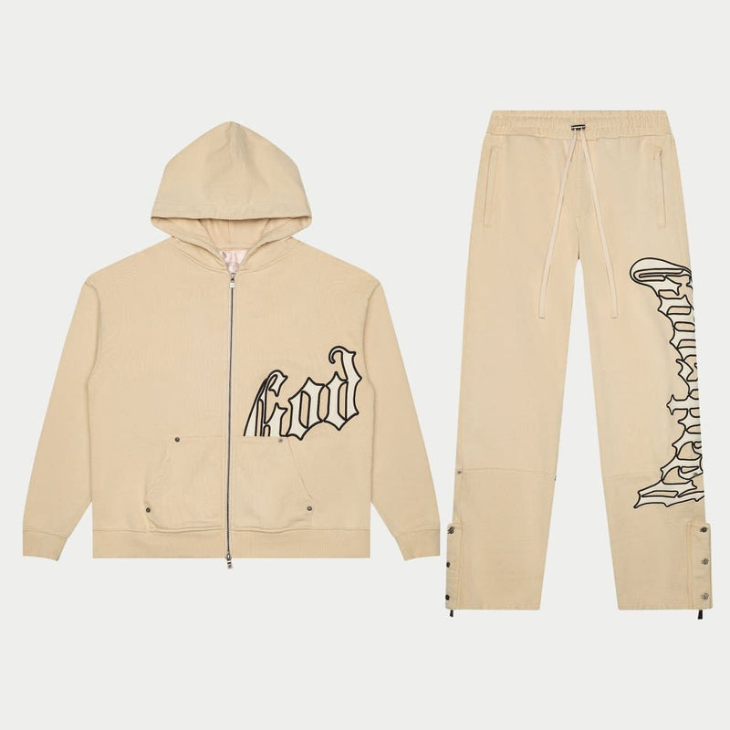 Godspeed OG Logo Jogging Set V2 Creme/Bone