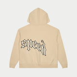 Godspeed OG Logo V2 hoodie Creme/Bone