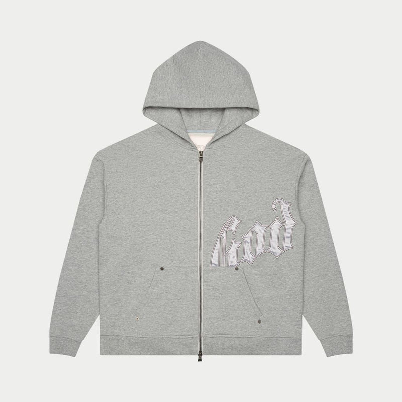 Godspeed OG Logo Jogging Set V2 Grey/Silver Satin