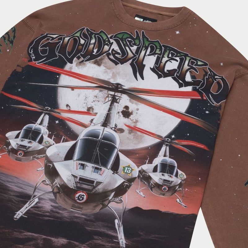 Godspeed Air-Strike long sleeve t-Shirt Mocha