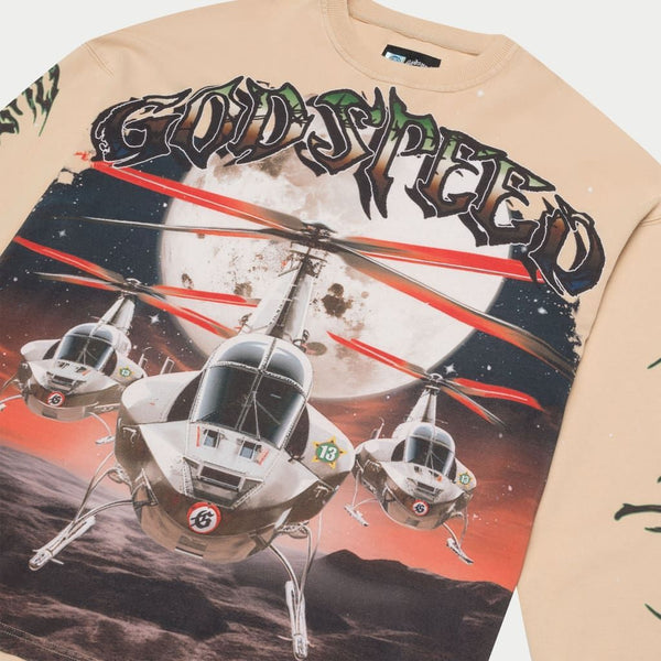 Godspeed Air-Strike long sleeve t-shirt bone