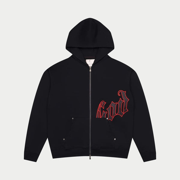 Godspeed Og logo v2 jogging set black/red