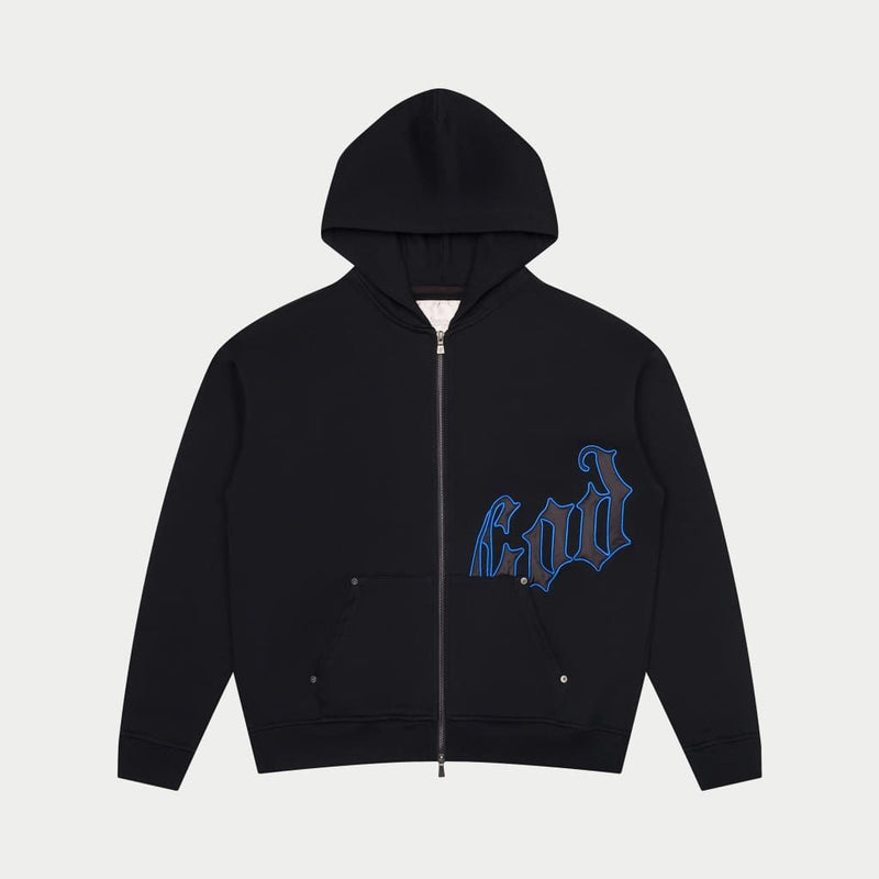 Godspeed Og logo v2 jogging set black/royal blue