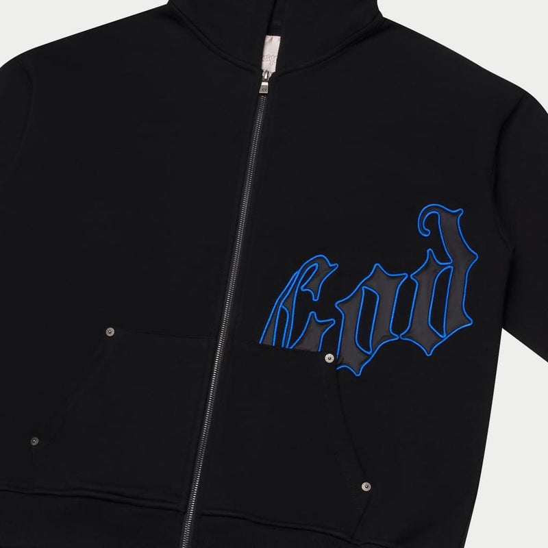 Godspeed Og logo v2 jogging set black/royal blue