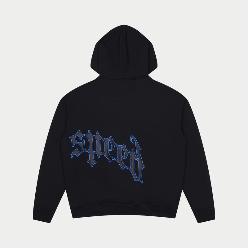 Godspeed Og logo v2 jogging set black/royal blue