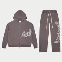 Godspeed OG Logo Jogging set V2 Stone Grey