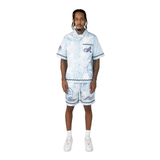 Smoke Rise Button Down Shirt - Blue