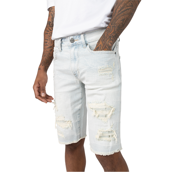 Smoke Rise 12" Essential Jean Shorts – Bolonia Blue