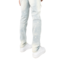 Smoke Rise Vintage Rip & Repair Jeans - Taurus Blue
