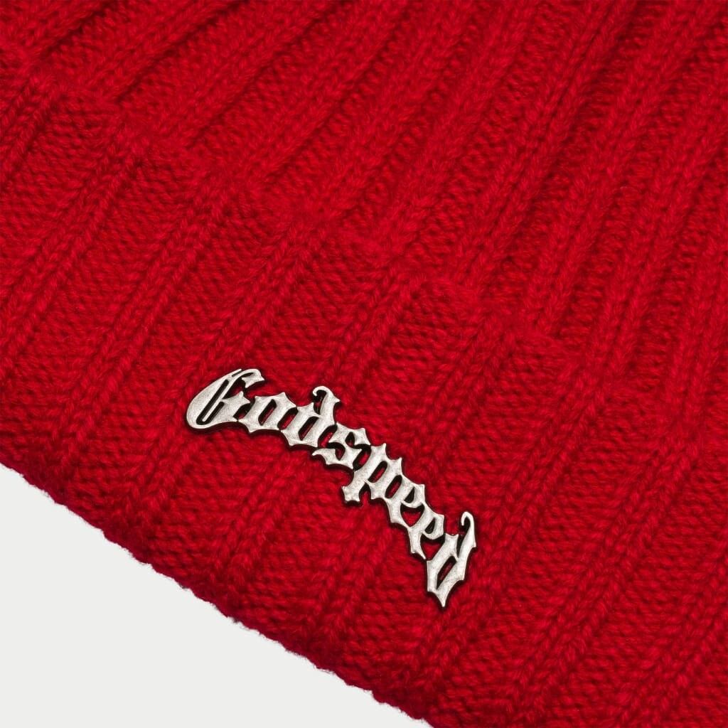 Godspeed Og Logo Emblem Beanie Red