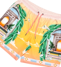 Civilized Men's Maison Blanche Tennis Club Button Down Short Set (Pink)