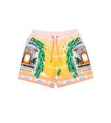 Civilized Men's Maison Blanche Tennis Club Button Down Short Set (Pink)