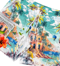 Civilized Men's Bon Voyage Button Down Short Set (White)