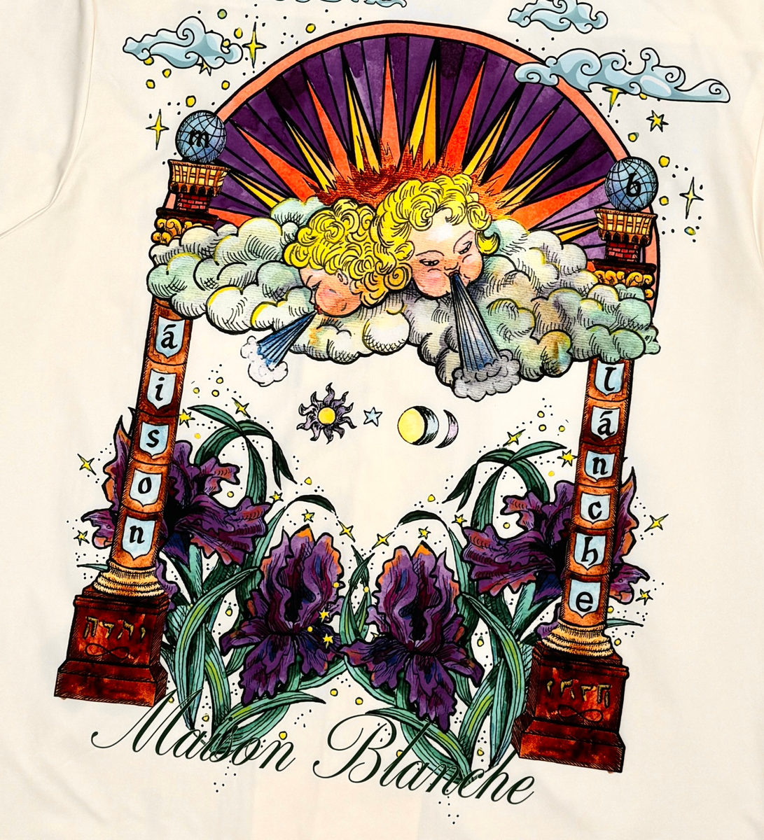 Civilized Men's Sunset Garden Button Down Short Set (Khaki)