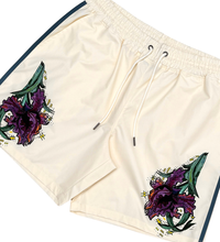 Civilized Men's Sunset Garden Button Down Short Set (Khaki)