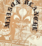 Civilized Tribal Print Button Down Short Set (Tan)