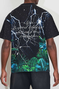First Row Earth First Midnight Tee Black
