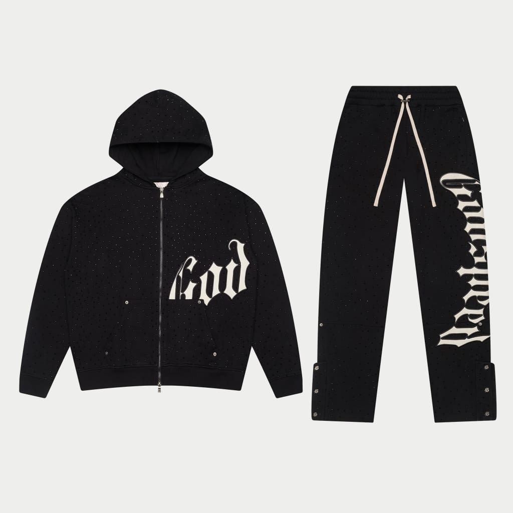 Godspeed OG Logo VVS Jogging set  V2 Black/Cream