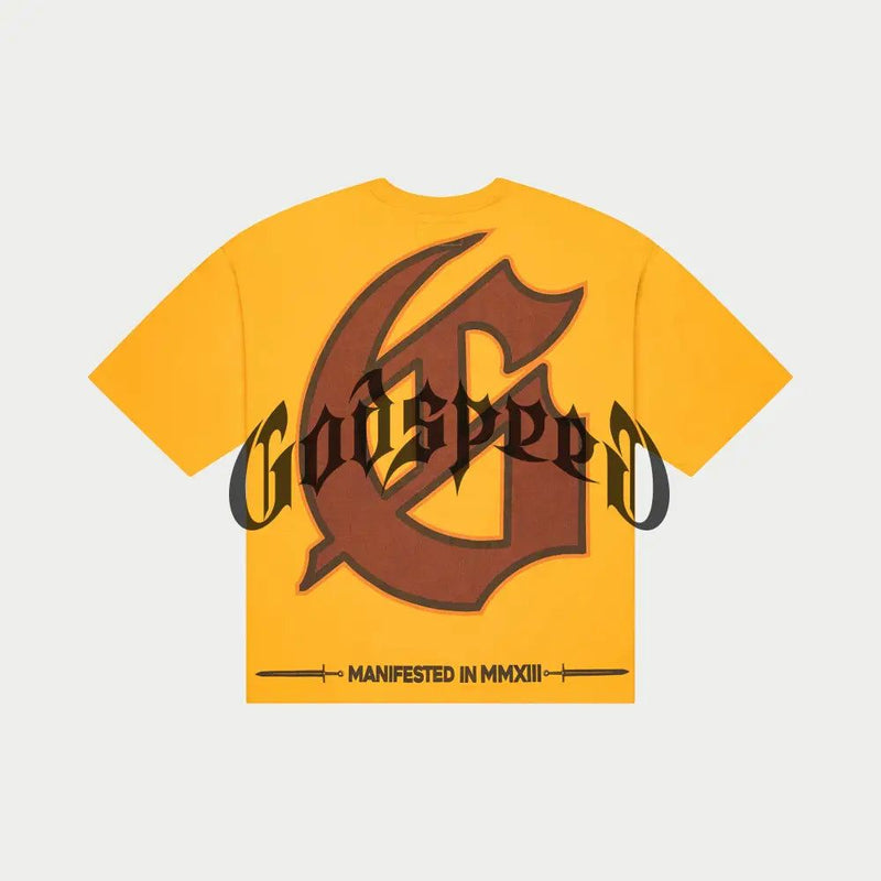 Godspeed Morale T-Shirt Yellow