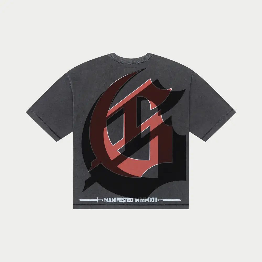 Godspeed Sea Sick Tee Grey Wash