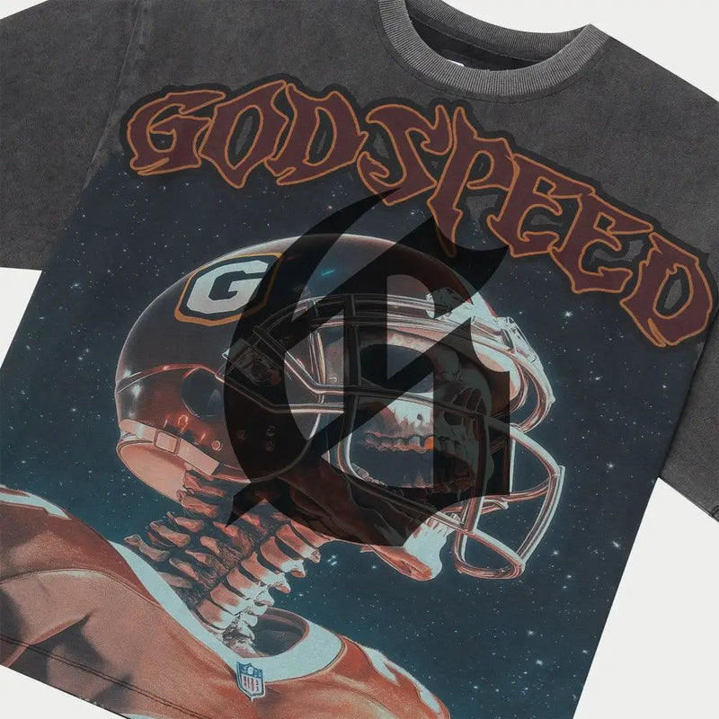 Godspeed Morale T-shirt Grey Wash