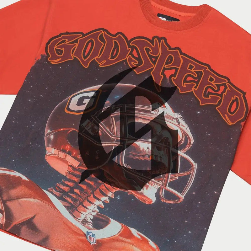 Godspeed Morale T-shirt Lava Red