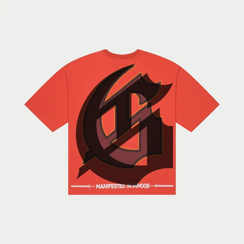 Godspeed Morale T-shirt Lava Red