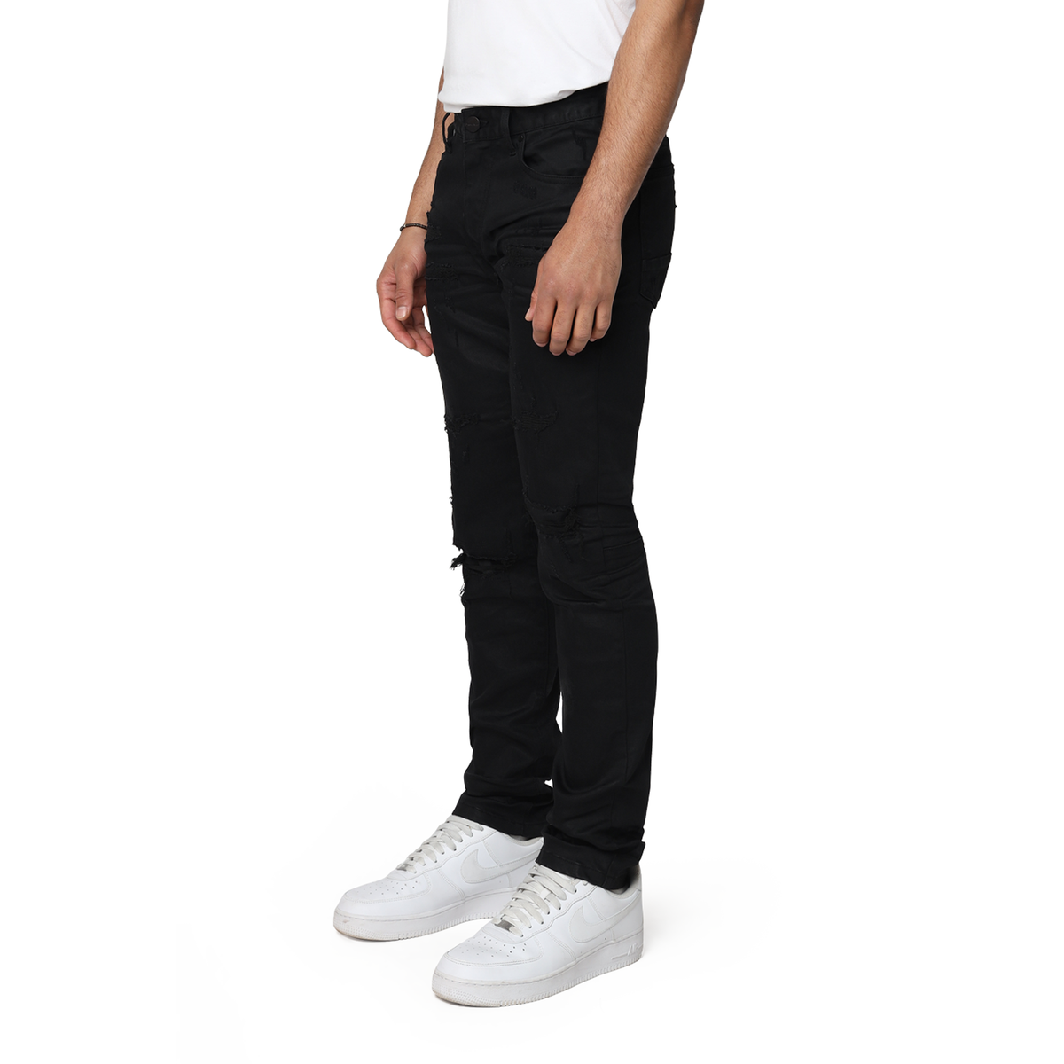 Smoke Rise Vintage Washed Jeans Jet Black