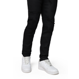 Smoke Rise Vintage Washed Jeans Jet Black