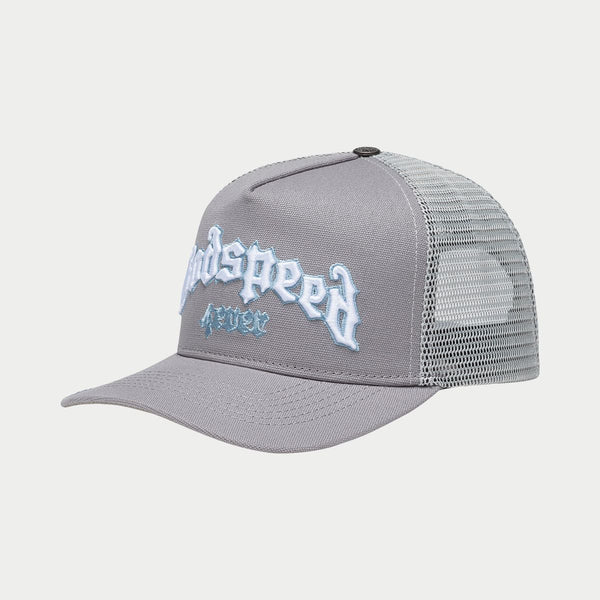 Godspeed Gs Forever Trucker Hat Cool Grey