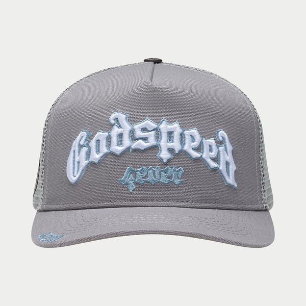 Godspeed Gs Forever Trucker Hat Cool Grey