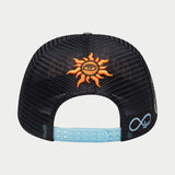 Godspeed Gs Forever Trucker Hat Black/Light Blue/Orange