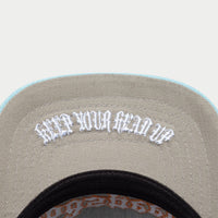 Godspeed Gs Forever Trucker Hat Black/Light Blue/Orange