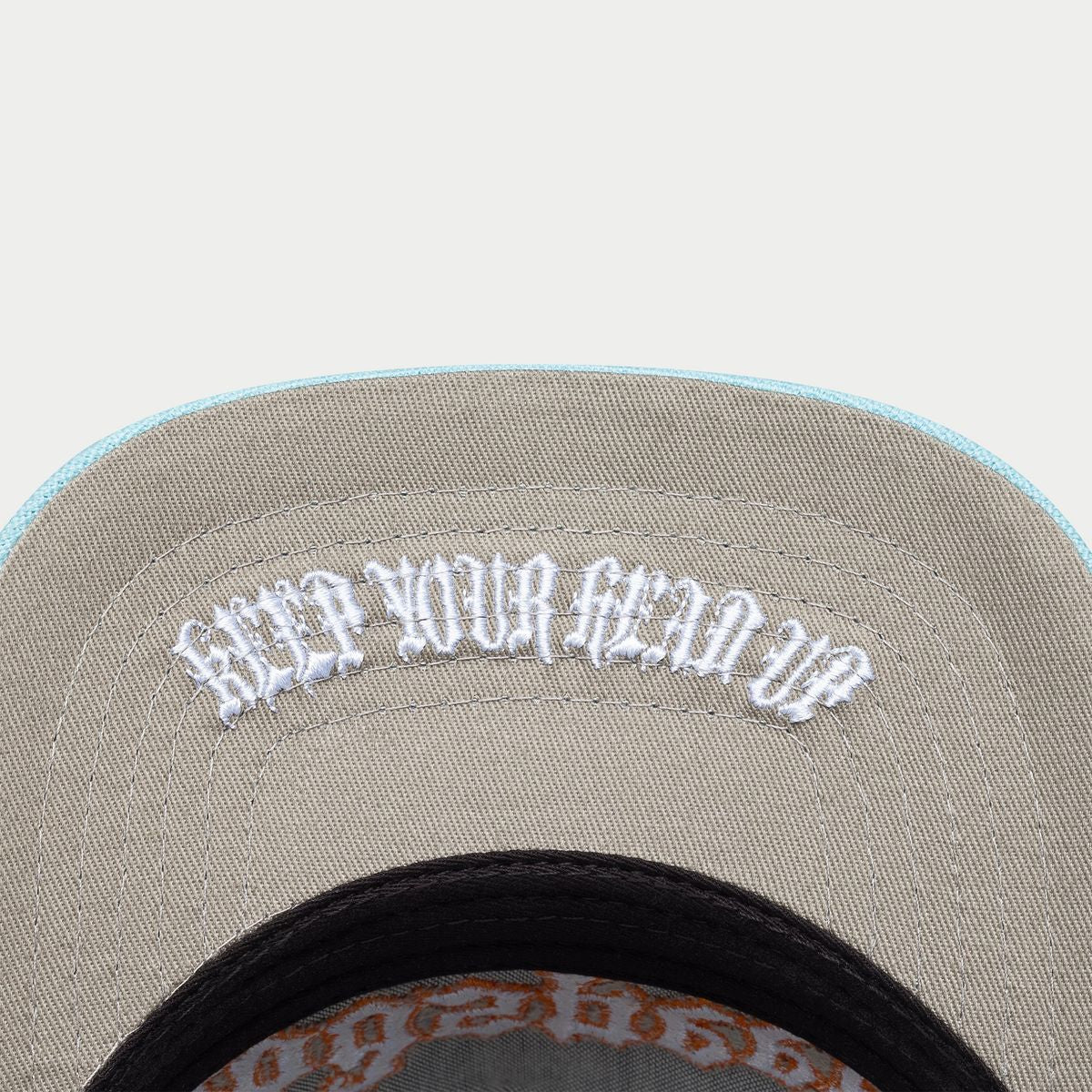 Godspeed Gs Forever Trucker Hat Black/Light Blue/Orange
