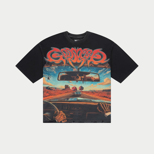 Godspeed On The Run tee Black Wash