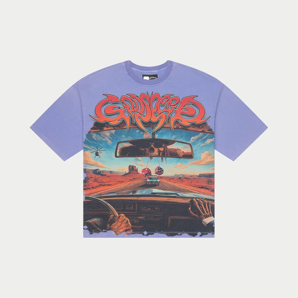 Godspeed On The Run tee Lavender