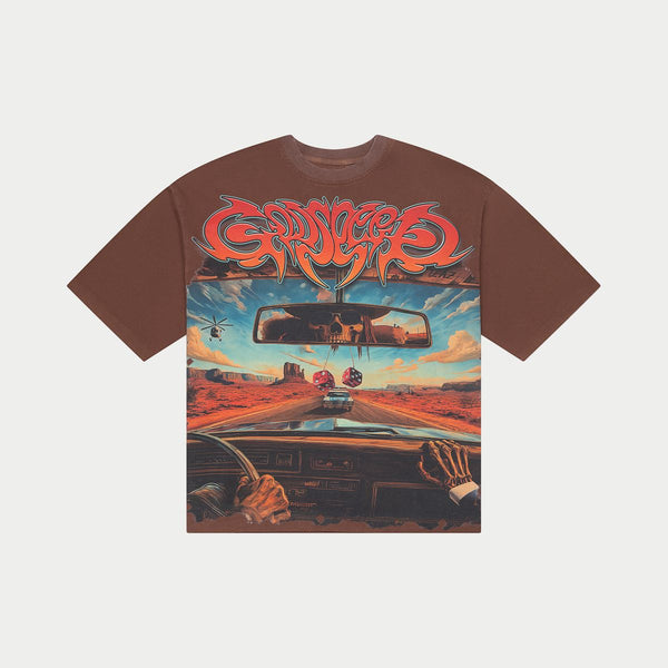 Godspeed On The Run tee Mocha