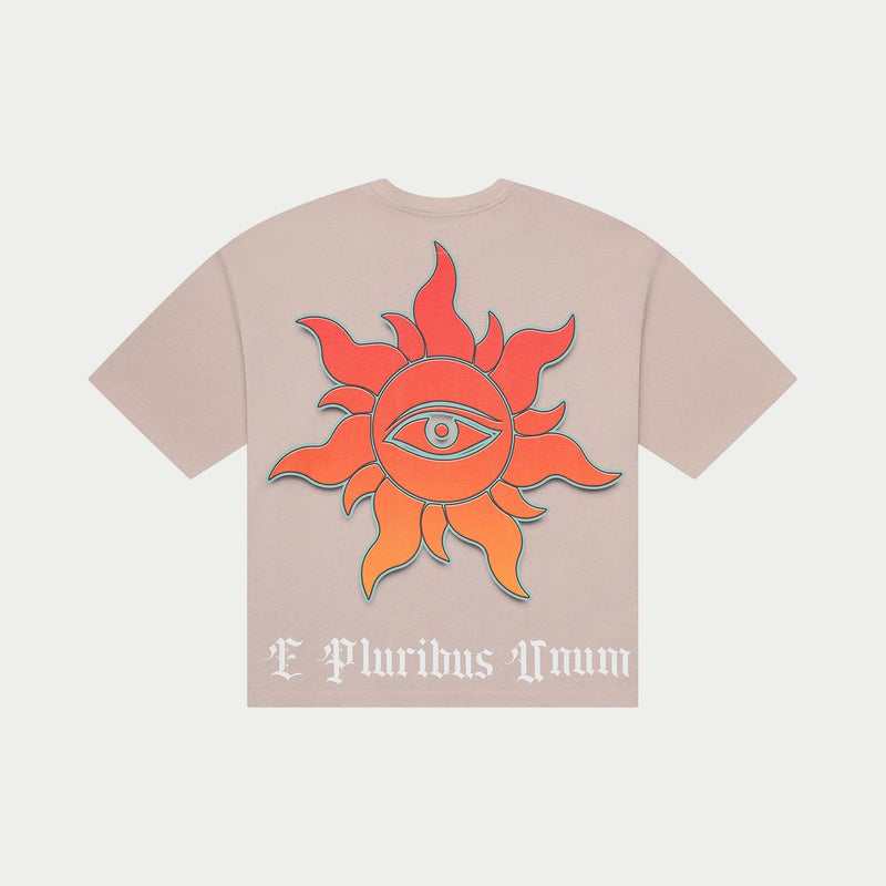 Godspeed On The Run tee Stone Wash